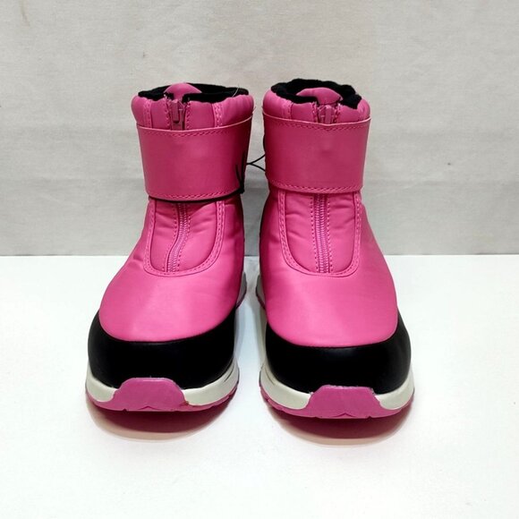 Wonder Nation Snow Boots -5°F Temp Rated Girls Size 5 Front Zip Adjustable Strap - Picture 4 of 9
